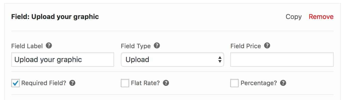 WooCommerce file upload field