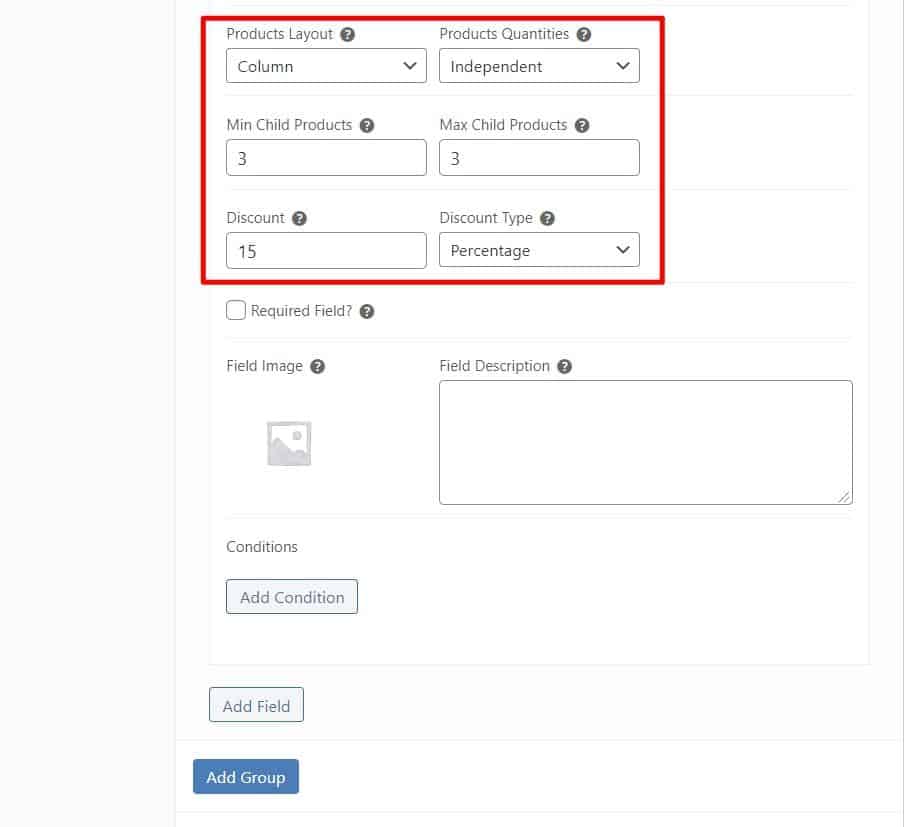 Configure layout