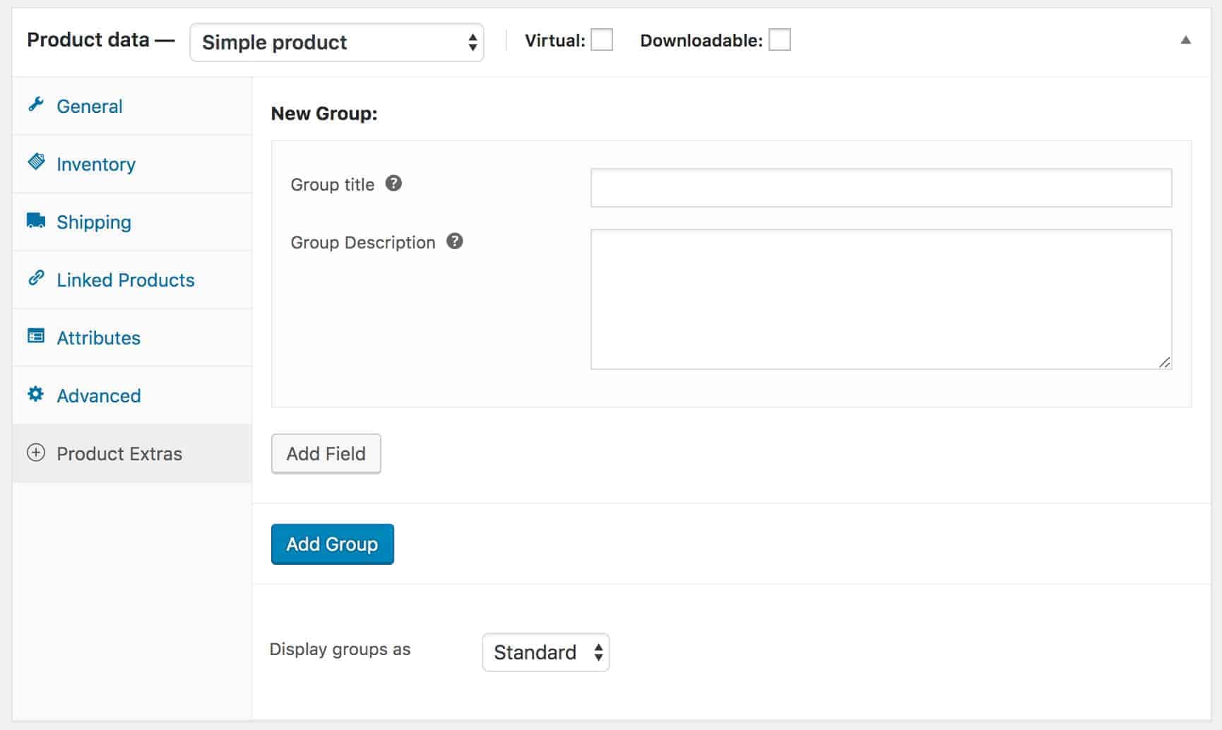 WooCommerce WooCommerce Product Add Ons Ultimate group