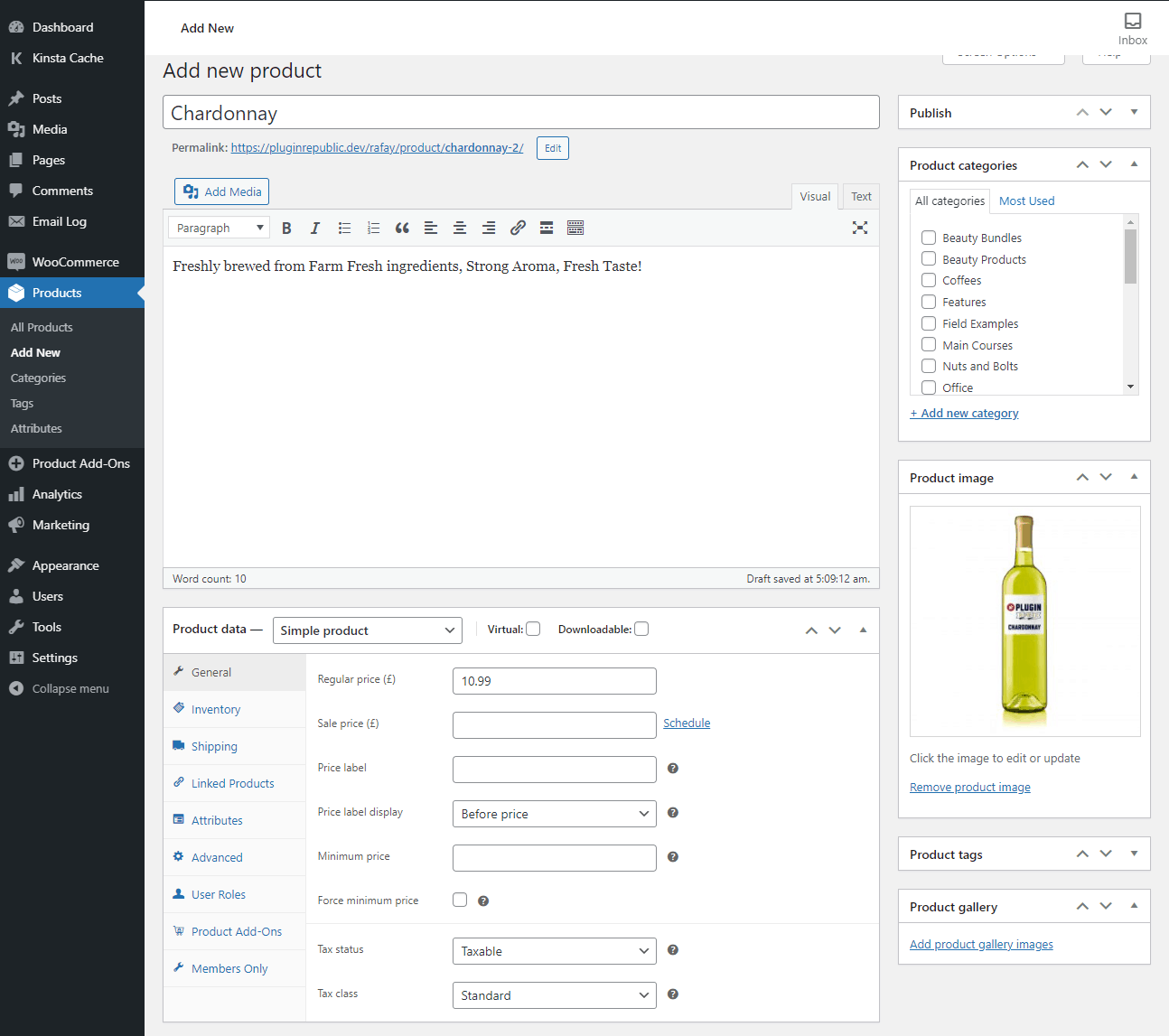 Adding products to a WooCommerce product page.