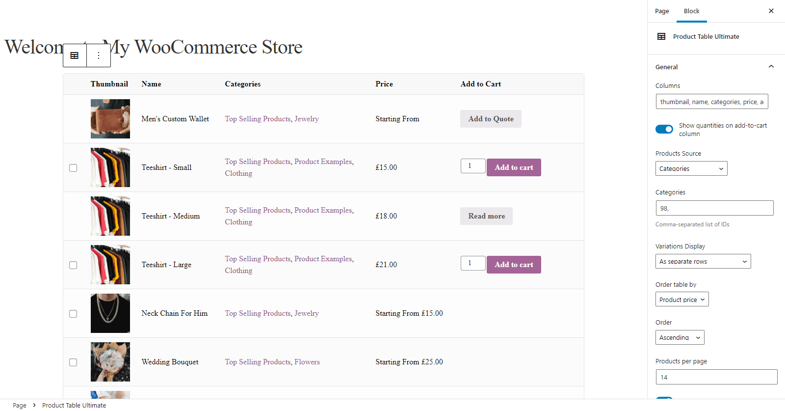 Configure WooCommerce recommended products settings