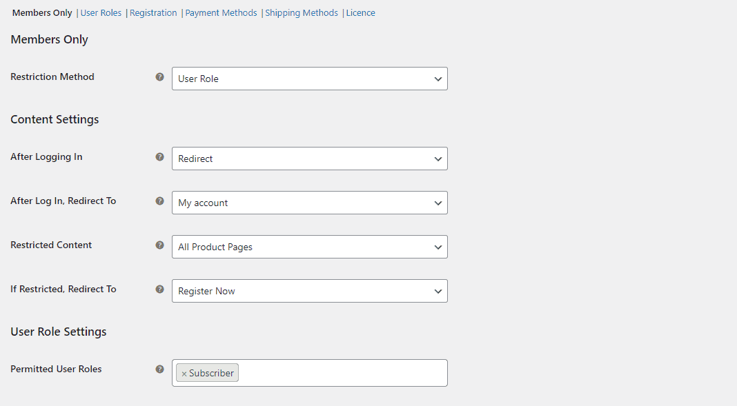 Grant access to restricted content