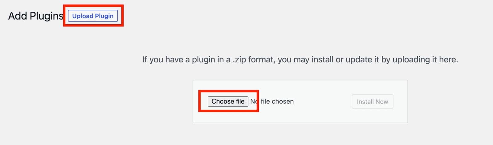 Upload your .zip file, install, and activate the plugin