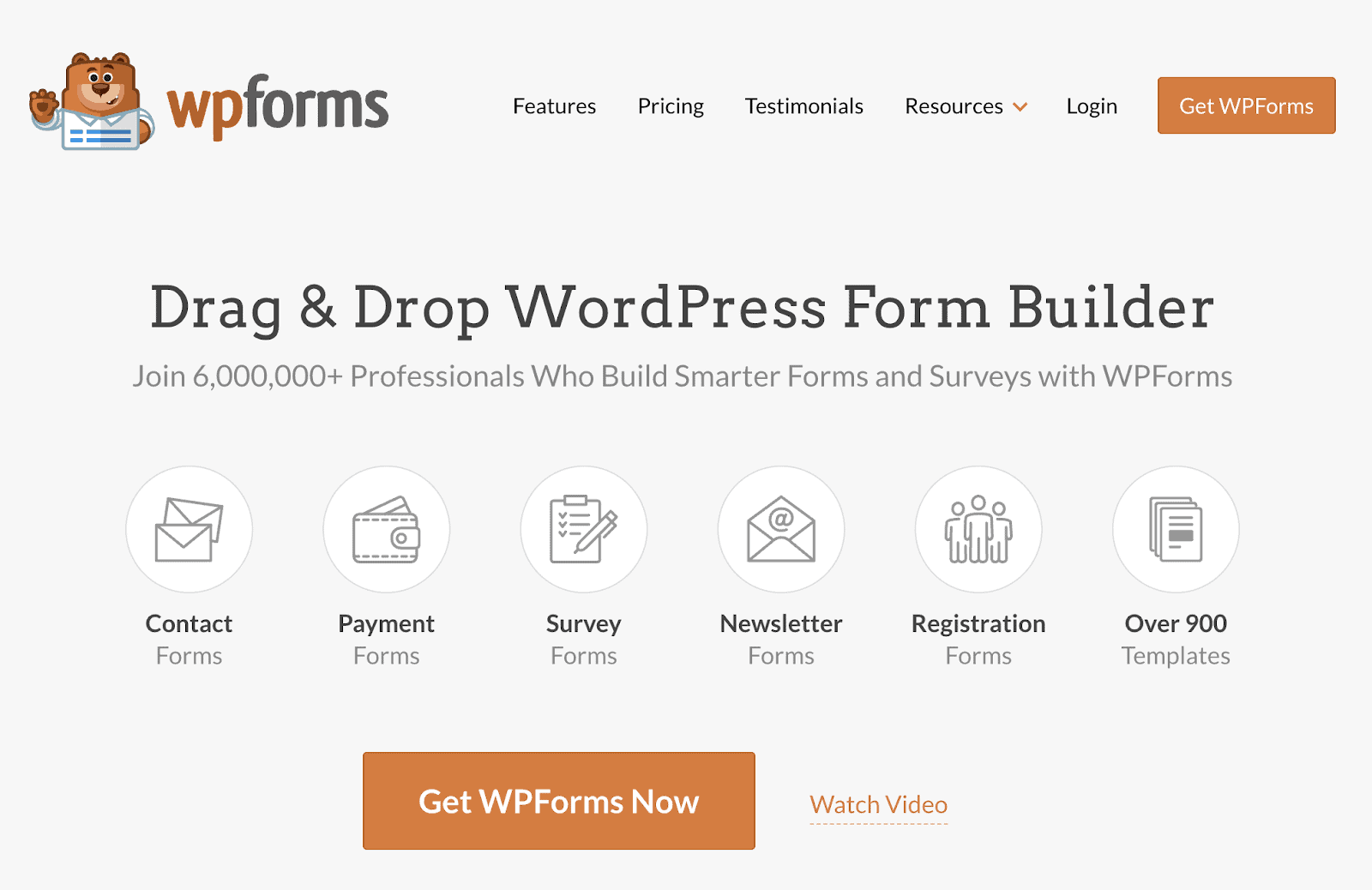 WPForms WordPress form builder plugin
